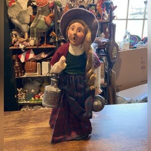 Byers Choice Milk maid